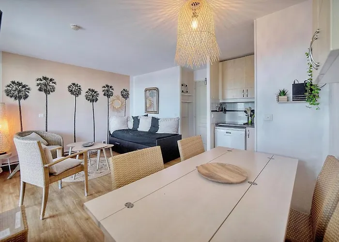 Immogroom - 1Br Sea View - Wifi - Terrace - Ac - Pool - Parking