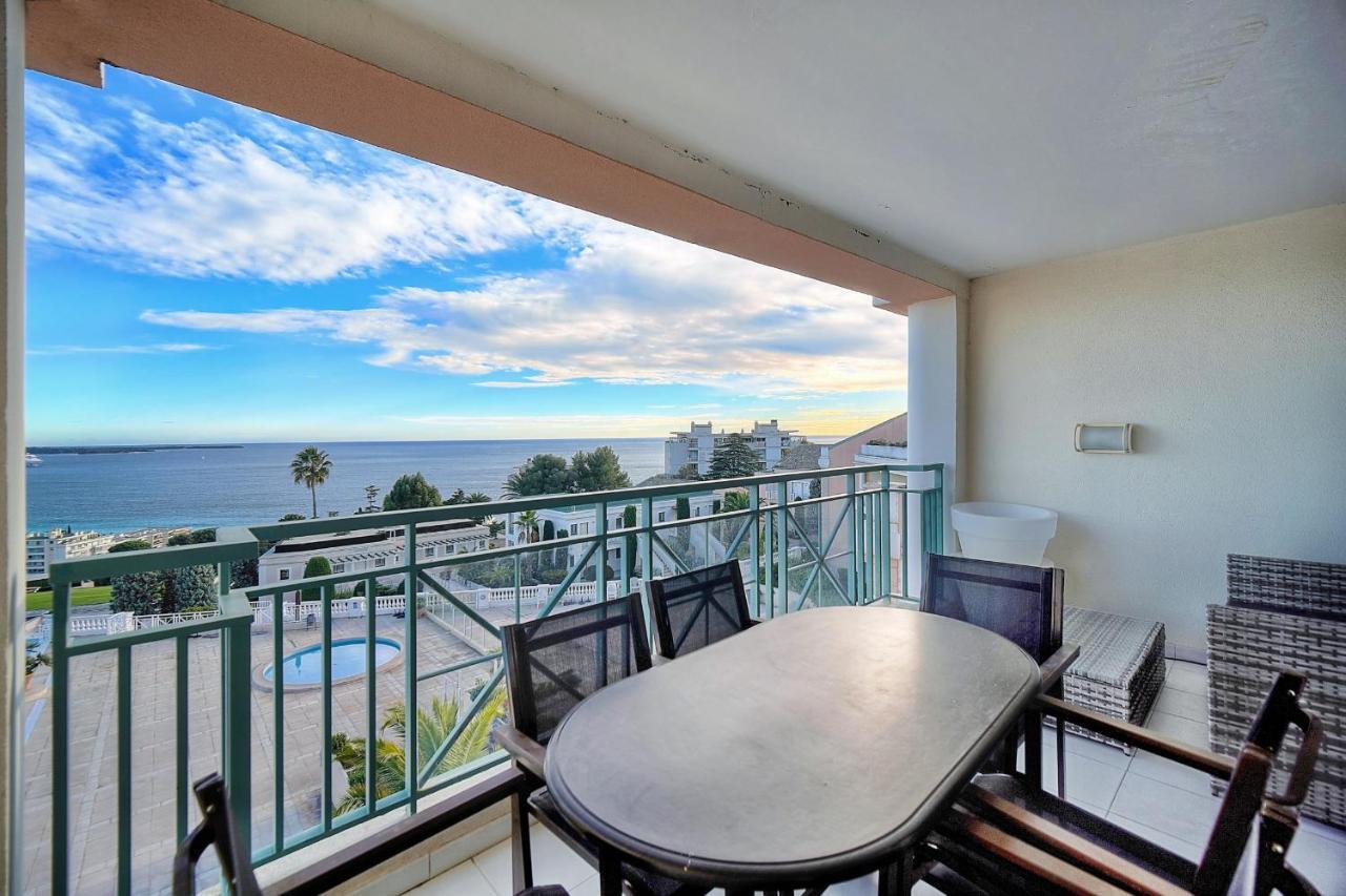 Apartment Immogroom - 1br Sea View - Wifi - Terrace - Ac - Pool - Parking Cannes